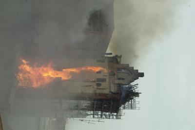 GIUDECCA 05 06 2003 ARCHEOLOGIA INDUSTRIALE - MULINO STUCHY INCENDIO
