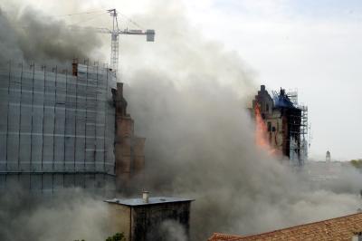 GIUDECCA 05 06 2003 ARCHEOLOGIA INDUSTRIALE - MULINO STUCHY INCENDIO