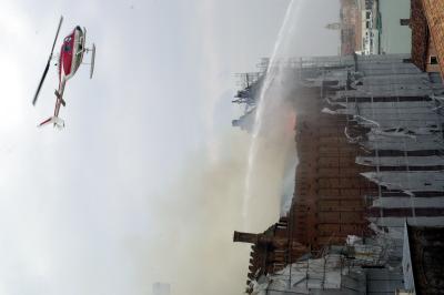 GIUDECCA 05 06 2003 ARCHEOLOGIA INDUSTRIALE - MULINO STUCHY INCENDIO