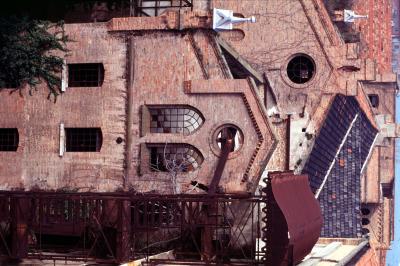 GIUDECCA 05 06 2003 ARCHEOLOGIA INDUSTRIALE - MULINO STUCHY INCENDIO