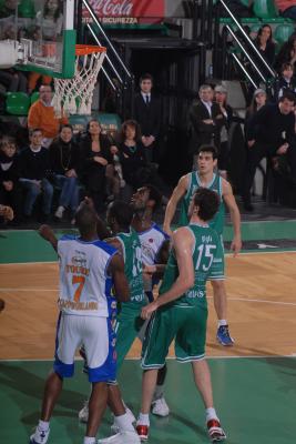 TREVISO 16 12 2006 LBA CAMPIONATO 2006-2007 BENETTON BASKET - CAPO D ORLANDO