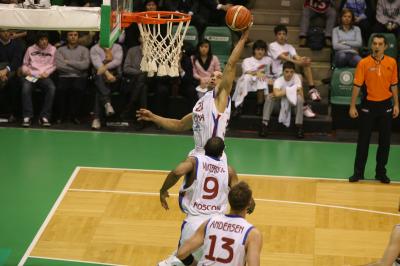 TREVISO 10 01 2007 CHAMPIONS LEAGUE  2007-2008 BENETTON BASKET - CSKA MOSCA