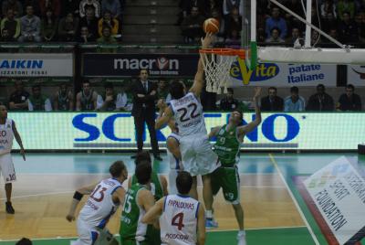 TREVISO 10 01 2007 CHAMPIONS LEAGUE  2007-2008 BENETTON BASKET - CSKA MOSCA
