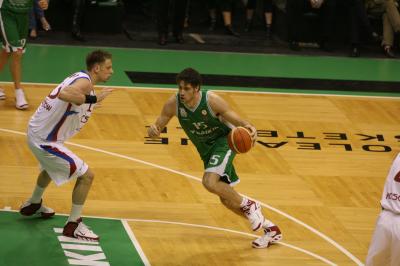 TREVISO 10 01 2007 CHAMPIONS LEAGUE  2007-2008 BENETTON BASKET - CSKA MOSCA