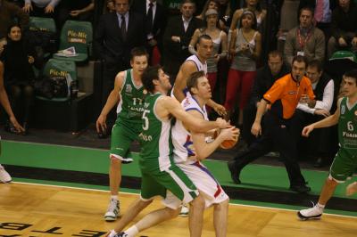 TREVISO 10 01 2007 CHAMPIONS LEAGUE  2007-2008 BENETTON BASKET - CSKA MOSCA