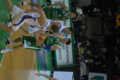 TREVISO 10 01 2007 CHAMPIONS LEAGUE  2007-2008 BENETTON BASKET - CSKA MOSCA