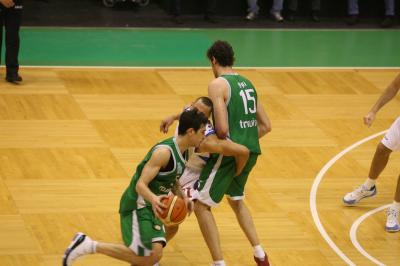 TREVISO 10 01 2007 CHAMPIONS LEAGUE  2007-2008 BENETTON BASKET - CSKA MOSCA