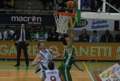 TREVISO 10 01 2007 CHAMPIONS LEAGUE  2007-2008 BENETTON BASKET - CSKA MOSCA