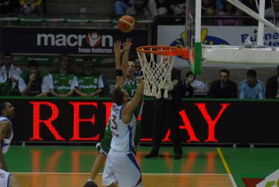 TREVISO 10 01 2007 CHAMPIONS LEAGUE  2007-2008 BENETTON BASKET - CSKA MOSCA