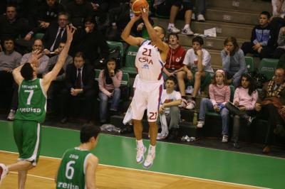 TREVISO 10 01 2007 CHAMPIONS LEAGUE  2007-2008 BENETTON BASKET - CSKA MOSCA
