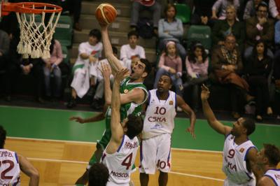 TREVISO 10 01 2007 CHAMPIONS LEAGUE  2007-2008 BENETTON BASKET - CSKA MOSCA