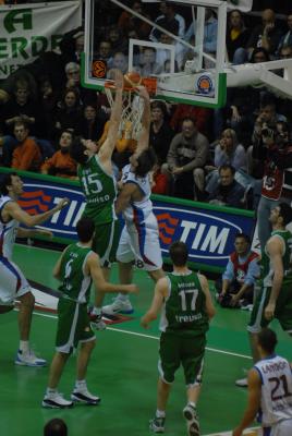 TREVISO 10 01 2007 CHAMPIONS LEAGUE  2007-2008 BENETTON BASKET - CSKA MOSCA