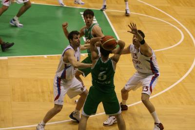 TREVISO 10 01 2007 CHAMPIONS LEAGUE  2007-2008 BENETTON BASKET - CSKA MOSCA