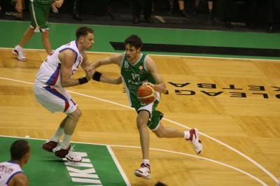 TREVISO 10 01 2007 CHAMPIONS LEAGUE  2007-2008 BENETTON BASKET - CSKA MOSCA