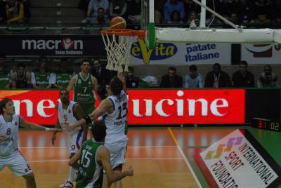 TREVISO 10 01 2007 CHAMPIONS LEAGUE  2007-2008 BENETTON BASKET - CSKA MOSCA