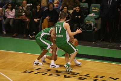 TREVISO 10 01 2007 CHAMPIONS LEAGUE  2007-2008 BENETTON BASKET - CSKA MOSCA