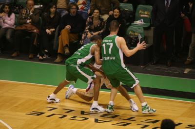 TREVISO 10 01 2007 CHAMPIONS LEAGUE  2007-2008 BENETTON BASKET - CSKA MOSCA