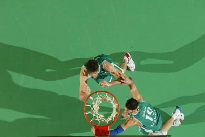 TREVISO 10 01 2007 CHAMPIONS LEAGUE  2007-2008 BENETTON BASKET - CSKA MOSCA