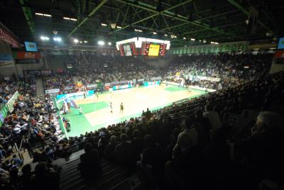 TREVISO 10 01 2007 CHAMPIONS LEAGUE  2007-2008 BENETTON BASKET - CSKA MOSCA