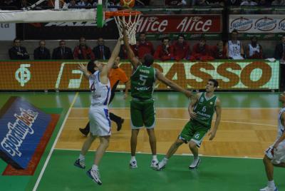 TREVISO 10 01 2007 CHAMPIONS LEAGUE  2007-2008 BENETTON BASKET - CSKA MOSCA