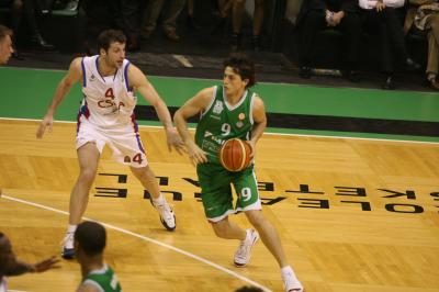 TREVISO 10 01 2007 CHAMPIONS LEAGUE  2007-2008 BENETTON BASKET - CSKA MOSCA