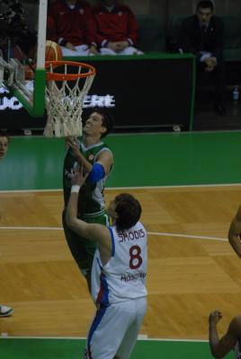 TREVISO 10 01 2007 CHAMPIONS LEAGUE  2007-2008 BENETTON BASKET - CSKA MOSCA