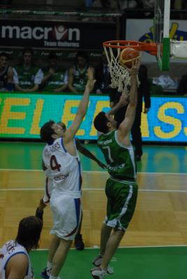 TREVISO 10 01 2007 CHAMPIONS LEAGUE  2007-2008 BENETTON BASKET - CSKA MOSCA