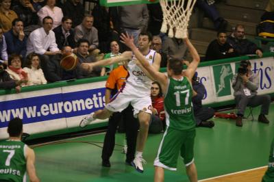 TREVISO 10 01 2007 CHAMPIONS LEAGUE  2007-2008 BENETTON BASKET - CSKA MOSCA