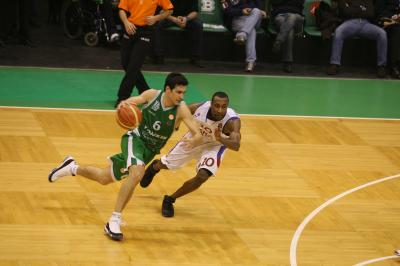 TREVISO 10 01 2007 CHAMPIONS LEAGUE  2007-2008 BENETTON BASKET - CSKA MOSCA