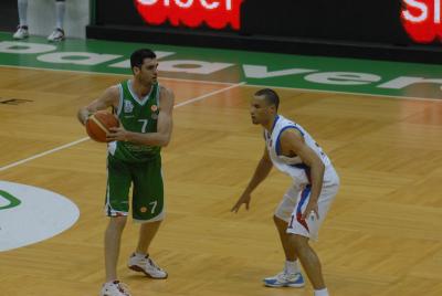 TREVISO 10 01 2007 CHAMPIONS LEAGUE  2007-2008 BENETTON BASKET - CSKA MOSCA