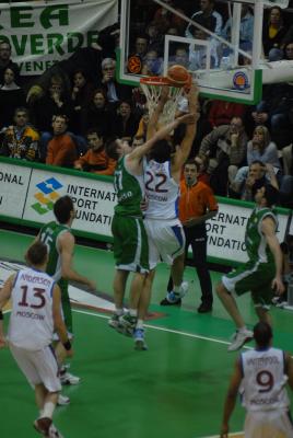 TREVISO 10 01 2007 CHAMPIONS LEAGUE  2007-2008 BENETTON BASKET - CSKA MOSCA