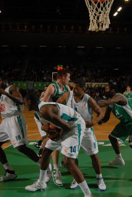 TREVISO 24 01 2007 CHAMPIONS LEAGUE  2007-2008 BENETTON BASKET - PAUORTHEZ