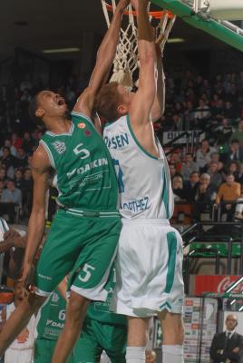 TREVISO 24 01 2007 CHAMPIONS LEAGUE  2007-2008 BENETTON BASKET - PAUORTHEZ
