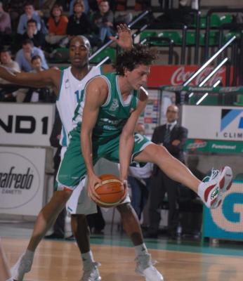 TREVISO 24 01 2007 CHAMPIONS LEAGUE  2007-2008 BENETTON BASKET - PAUORTHEZ