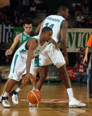 TREVISO 24 01 2007 CHAMPIONS LEAGUE  2007-2008 BENETTON BASKET - PAUORTHEZ