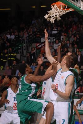 TREVISO 24 01 2007 CHAMPIONS LEAGUE  2007-2008 BENETTON BASKET - PAUORTHEZ