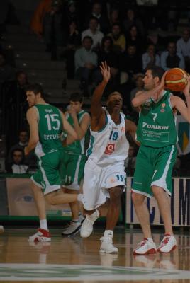 TREVISO 24 01 2007 CHAMPIONS LEAGUE  2007-2008 BENETTON BASKET - PAUORTHEZ