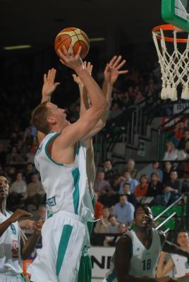 TREVISO 24 01 2007 CHAMPIONS LEAGUE  2007-2008 BENETTON BASKET - PAUORTHEZ
