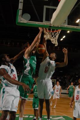 TREVISO 24 01 2007 CHAMPIONS LEAGUE  2007-2008 BENETTON BASKET - PAUORTHEZ