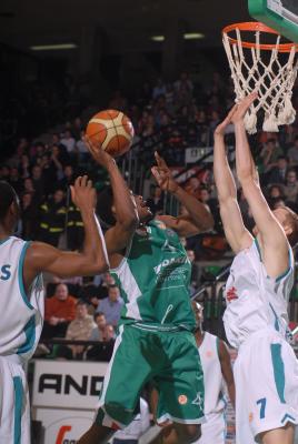 TREVISO 24 01 2007 CHAMPIONS LEAGUE  2007-2008 BENETTON BASKET - PAUORTHEZ