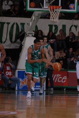 TREVISO 24 01 2007 CHAMPIONS LEAGUE  2007-2008 BENETTON BASKET - PAUORTHEZ