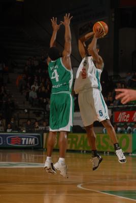 TREVISO 24 01 2007 CHAMPIONS LEAGUE  2007-2008 BENETTON BASKET - PAUORTHEZ