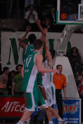 TREVISO 24 01 2007 CHAMPIONS LEAGUE  2007-2008 BENETTON BASKET - PAUORTHEZ