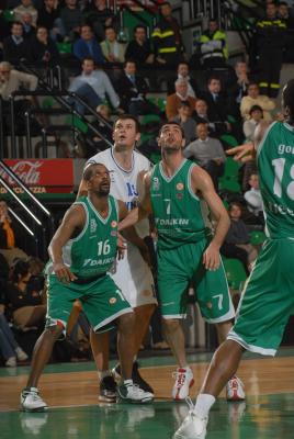 TREVISO 21  02 2007 CHAMPIONS LEAGUE  2006-2007 BENETTON BASKET - DINAMO MOSCA