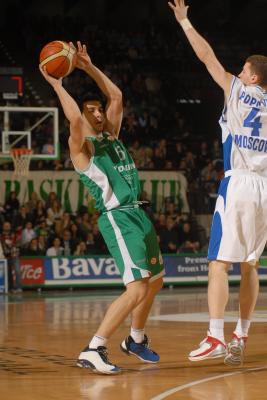 TREVISO 21  02 2007 CHAMPIONS LEAGUE  2006-2007 BENETTON BASKET - DINAMO MOSCA