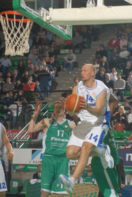 TREVISO 21  02 2007 CHAMPIONS LEAGUE  2006-2007 BENETTON BASKET - DINAMO MOSCA