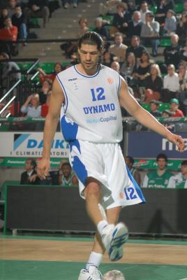 TREVISO 21  02 2007 CHAMPIONS LEAGUE  2006-2007 BENETTON BASKET - DINAMO MOSCA