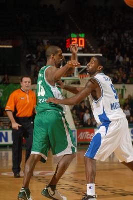 TREVISO 21  02 2007 CHAMPIONS LEAGUE  2006-2007 BENETTON BASKET - DINAMO MOSCA