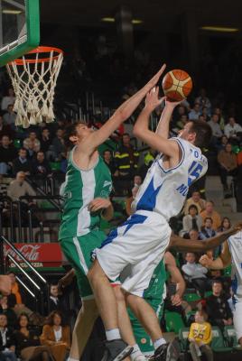 TREVISO 21  02 2007 CHAMPIONS LEAGUE  2006-2007 BENETTON BASKET - DINAMO MOSCA