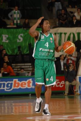 TREVISO 21  02 2007 CHAMPIONS LEAGUE  2006-2007 BENETTON BASKET - DINAMO MOSCA